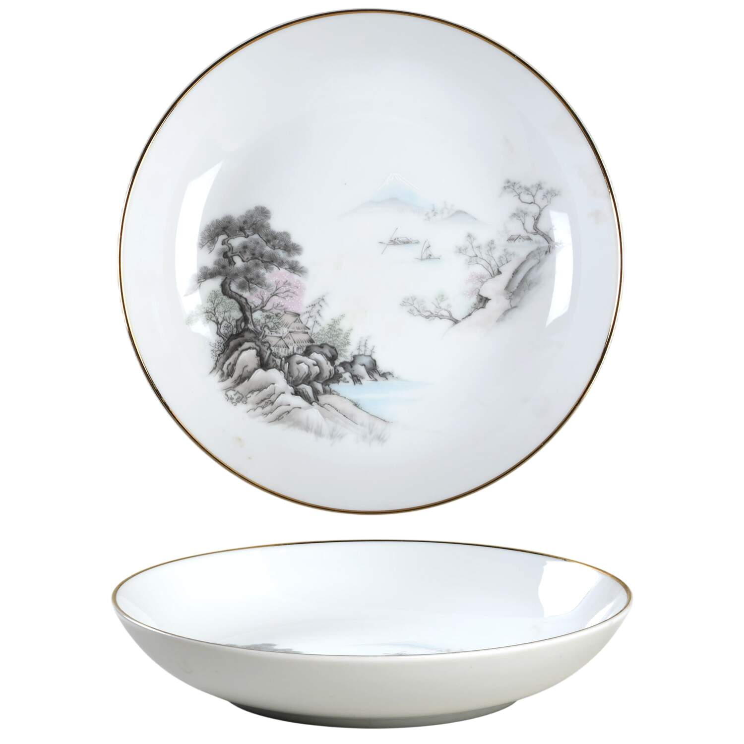 Sansui Coupe Soup Bowl by Seizan-1