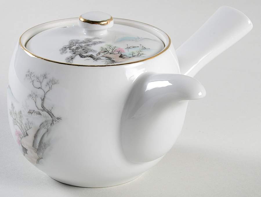 Sansui Mini Teapot & Lid by Seizan-1