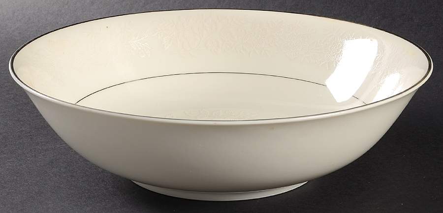 White Oak 9" Round Vegetable Bowl by Seizan-1