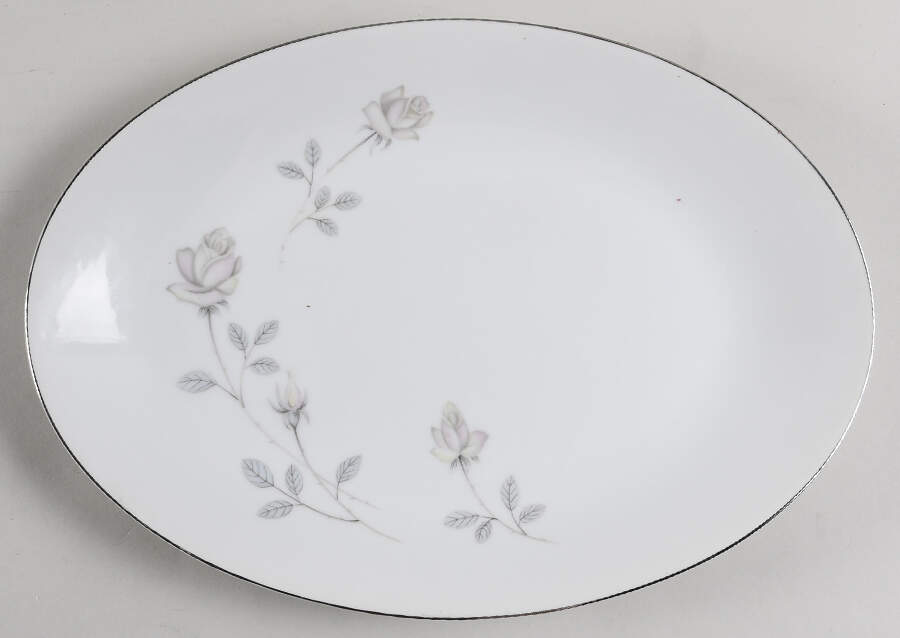 ROSETTE 12" Oval Serving Platter by Seyei Toki Co-1