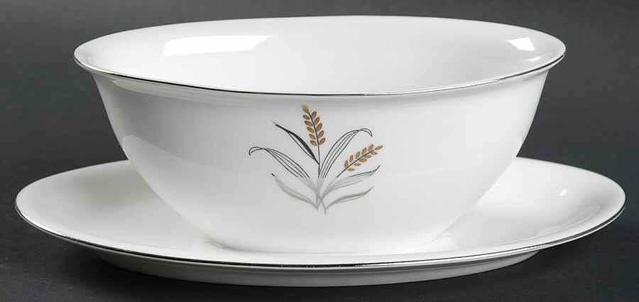 CONCERTO Gravy Boat with Attached Underplate by Seyei Toki Co-1