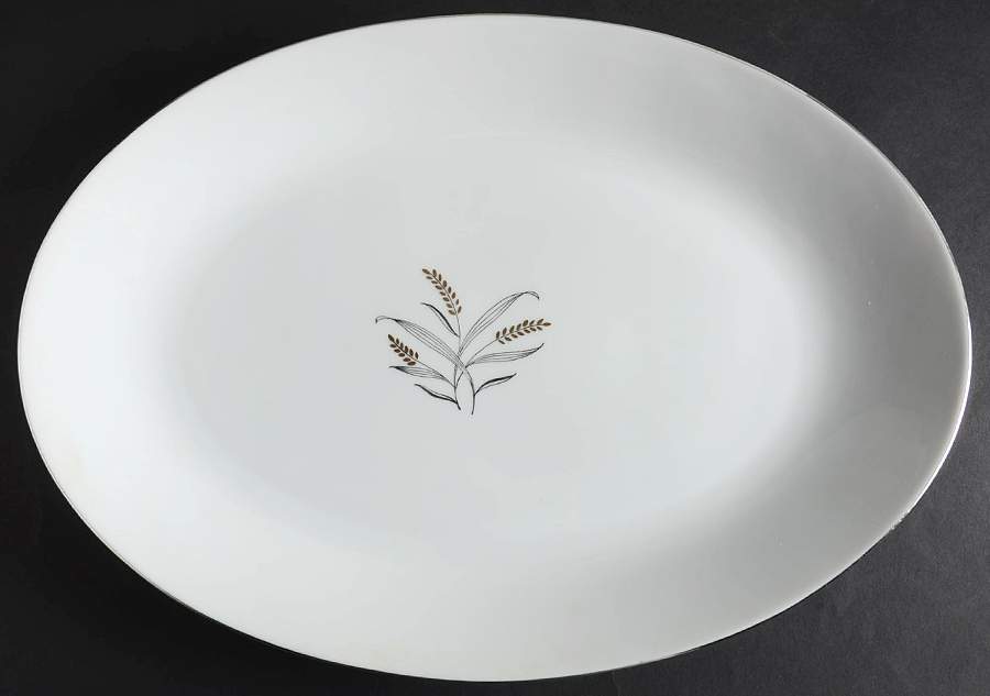 CONCERTO 16" Oval Serving Platter by Seyei Toki Co-1