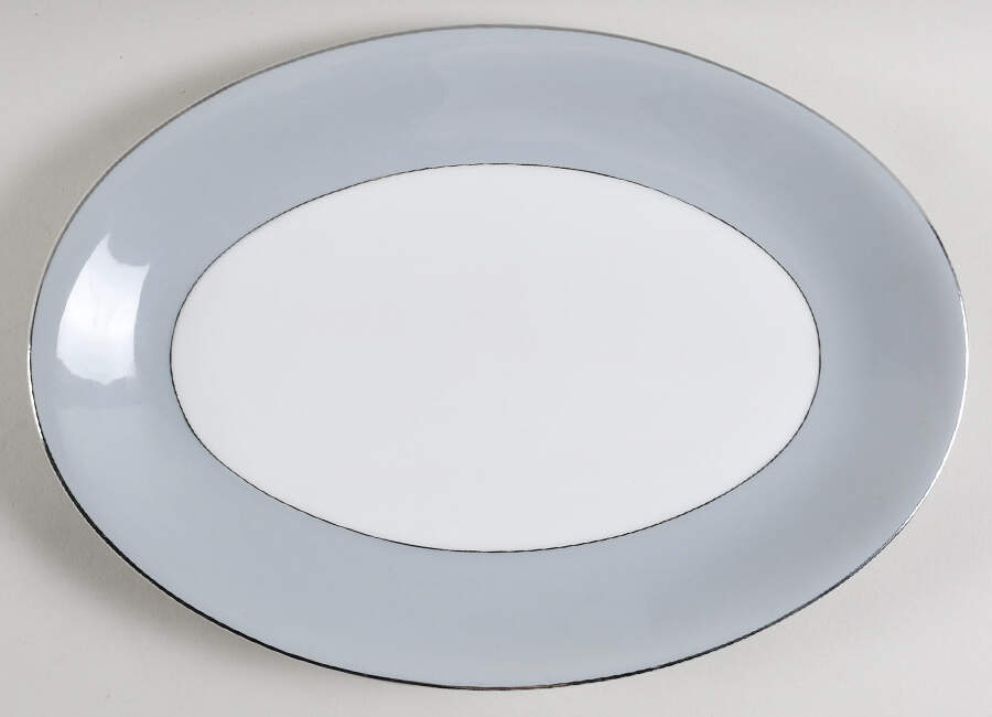 2398 (Coupe) 12" Oval Serving Platter by Seyei Toki Co-1