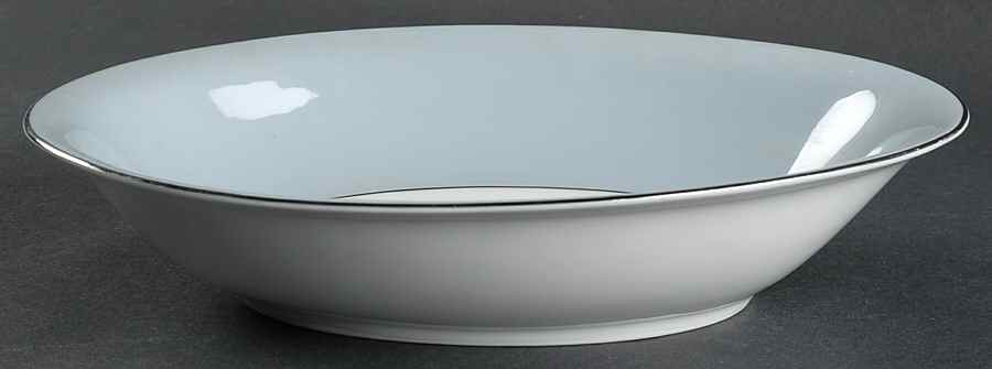 2398 (Coupe) 10" Oval Vegetable Bowl by Seyei Toki Co-1