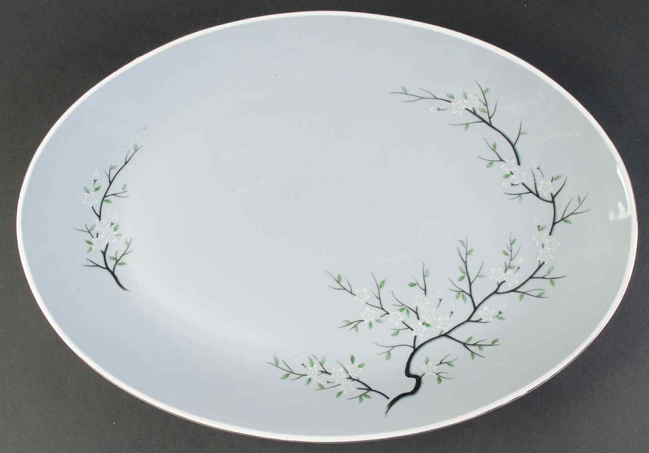 3172 16" Oval Serving Platter by Seyei Toki Co-1