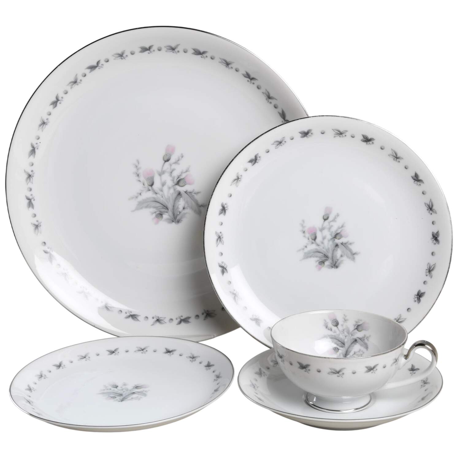 3536 5 Piece Place Setting by Seyei Toki Co-1