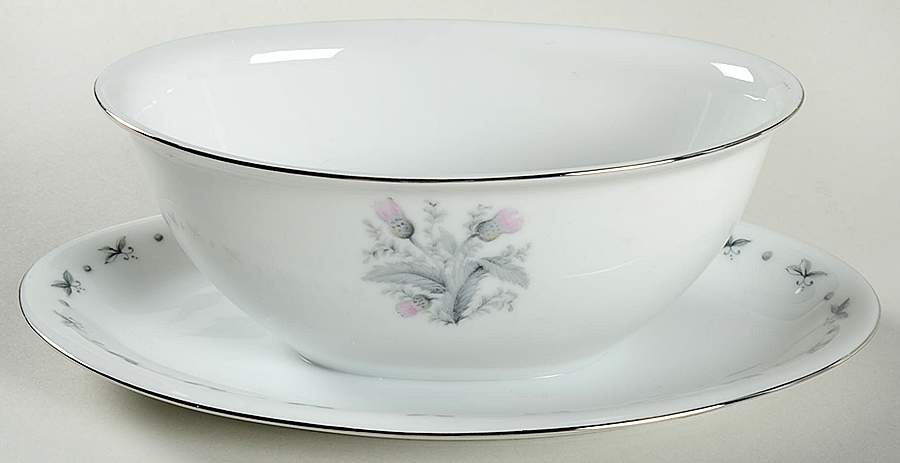 3536 Gravy Boat with Attached Underplate by Seyei Toki Co-1