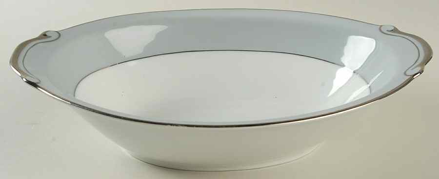 398 (Rim) 10" Oval Vegetable Bowl by Seyei Toki Co-1