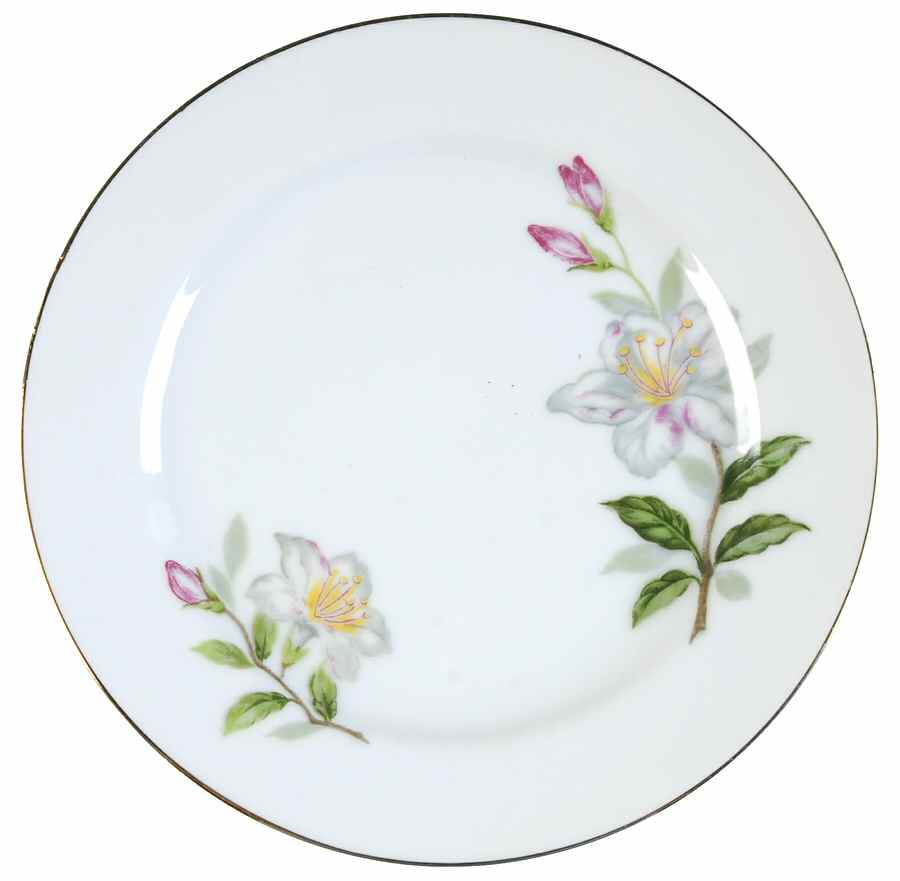 Azalea Bread & Butter Plate by Seyei Toki Co-1