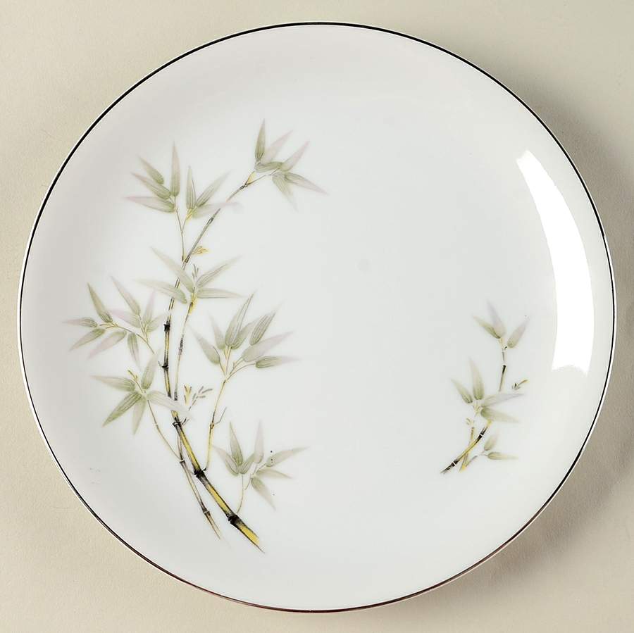 Bamboo Garden Salad Plate by Seyei Toki Co-1
