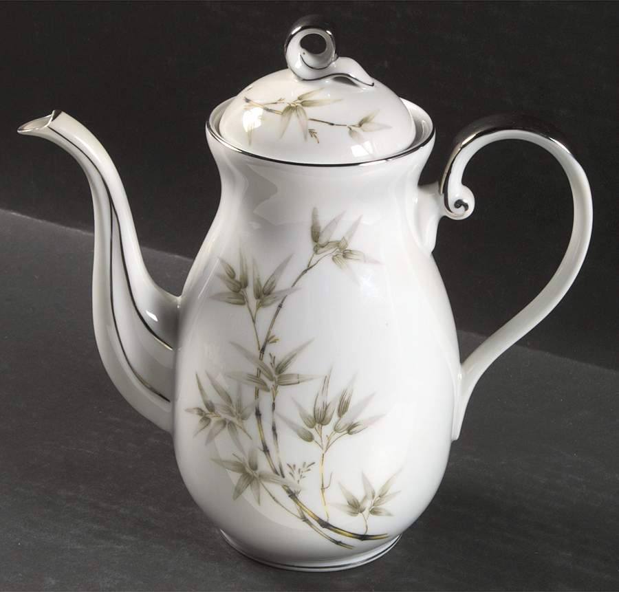 Bamboo Garden Mini Coffee Pot & Lid by Seyei Toki Co-1