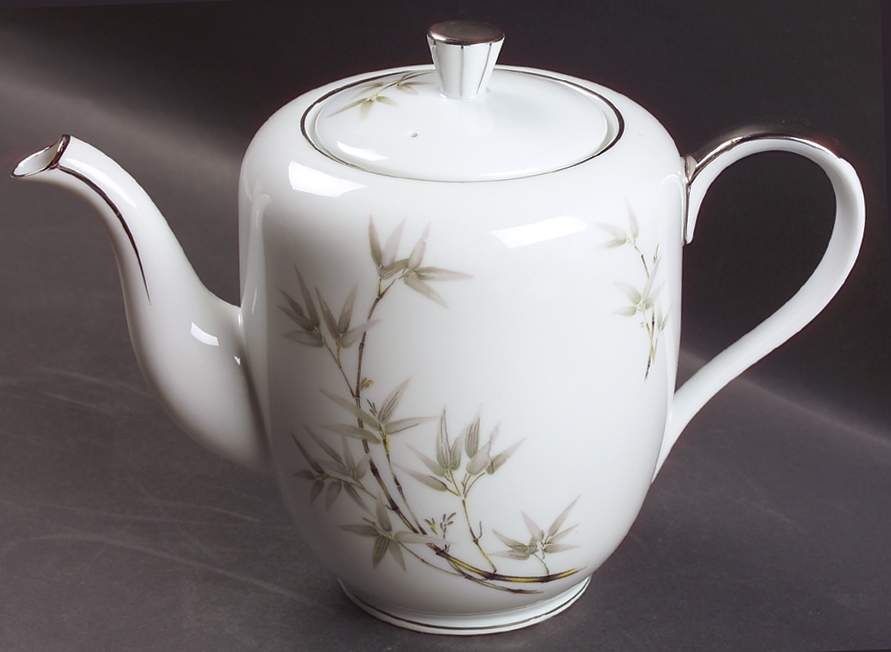 Bamboo Garden Teapot & Lid by Seyei Toki Co-1