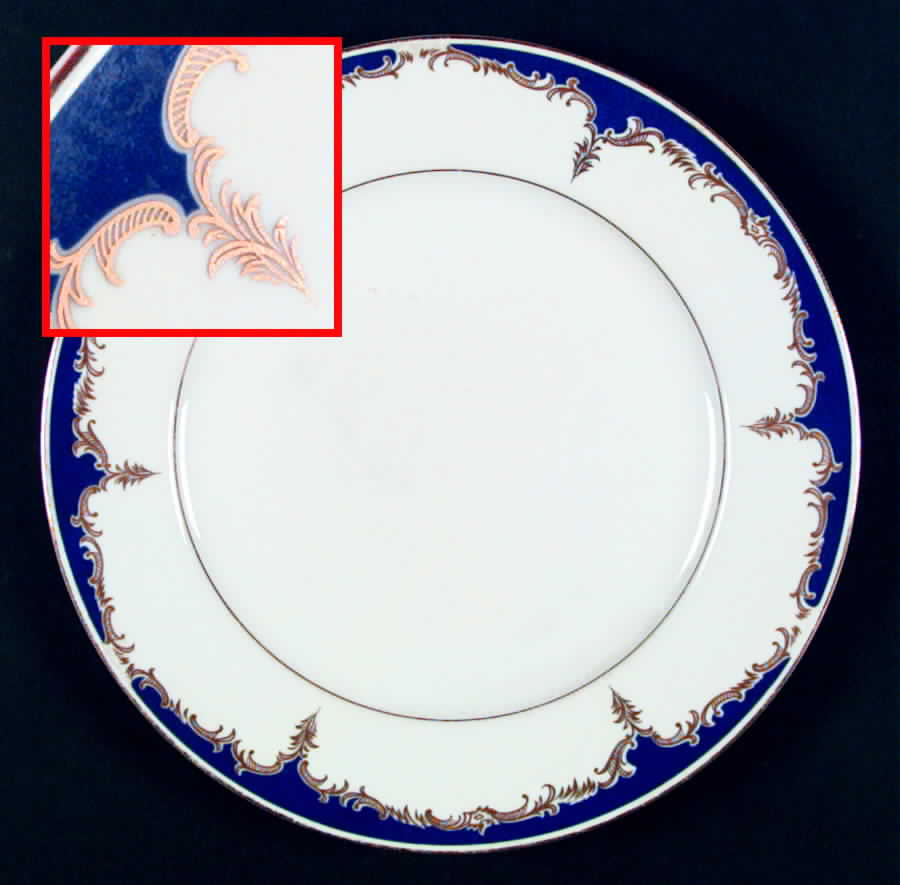 Baron Dinner Plate by Seyei Toki Co-1