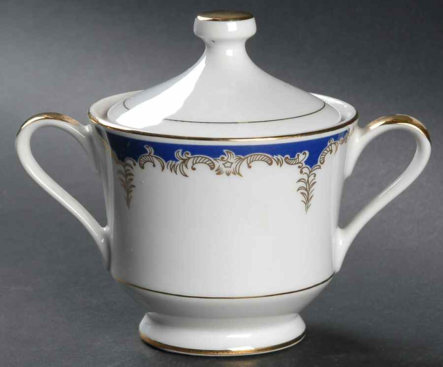 Baron Sugar Bowl & Lid by Seyei Toki Co-1