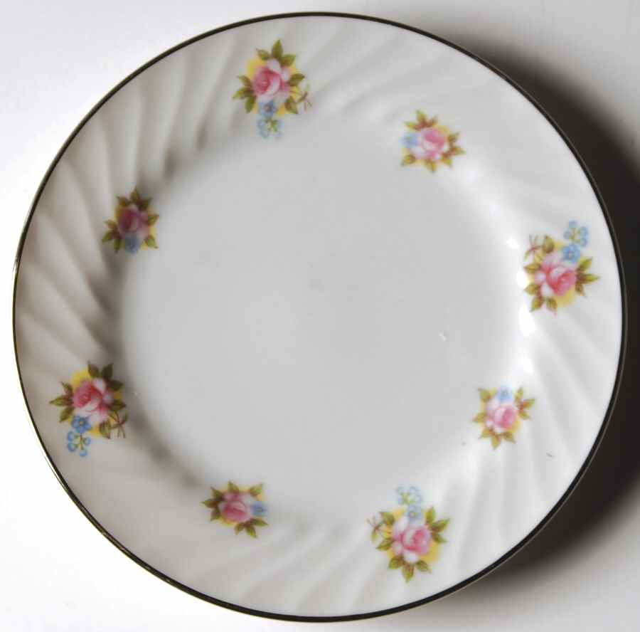 Bouquet Bread & Butter Plate by Seyei Toki Co-1