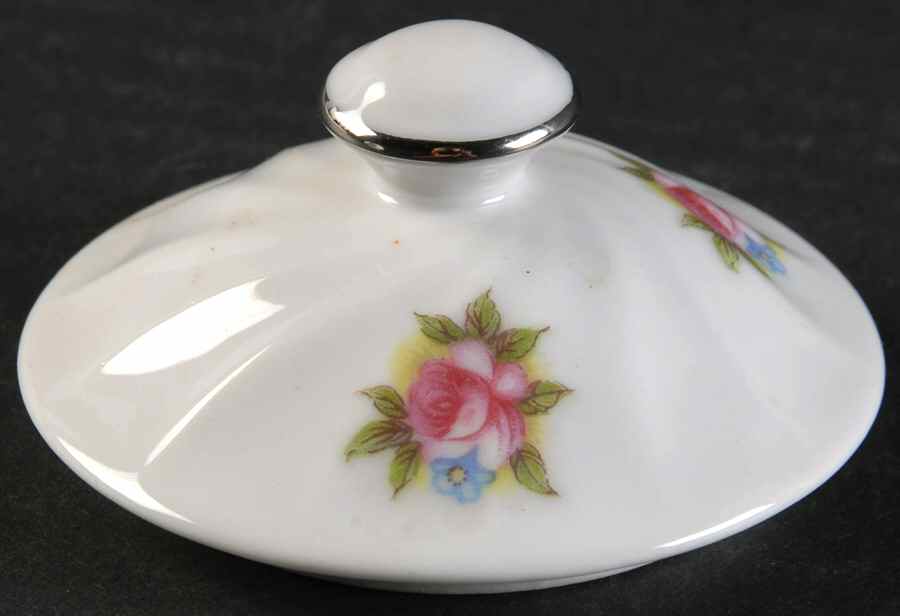 Bouquet Lid for Sugar Bowl by Seyei Toki Co-1