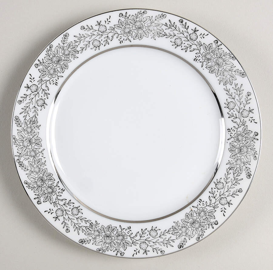 Brilliant Bread & Butter Plate by Seyei Toki Co-1