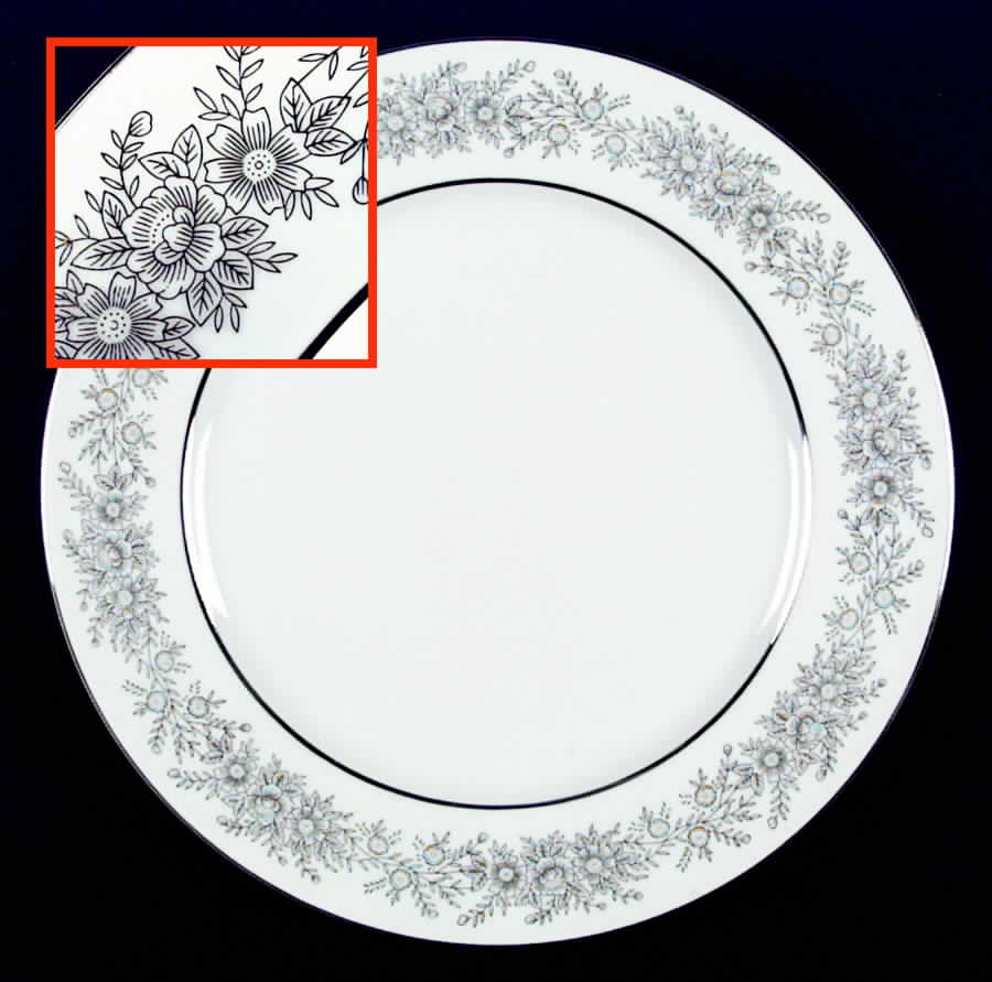 Brilliant Dinner Plate by Seyei Toki Co-1