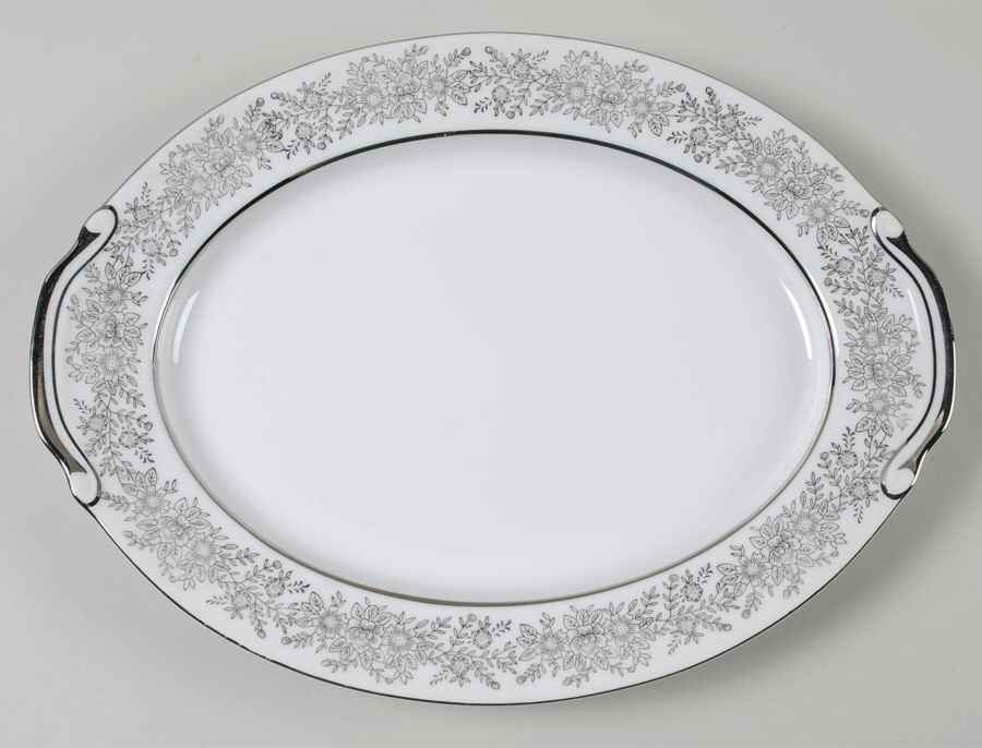 Brilliant 11" Oval Serving Platter by Seyei Toki Co-1