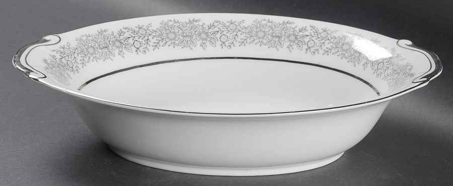 Brilliant 10" Oval Vegetable Bowl by Seyei Toki Co-1