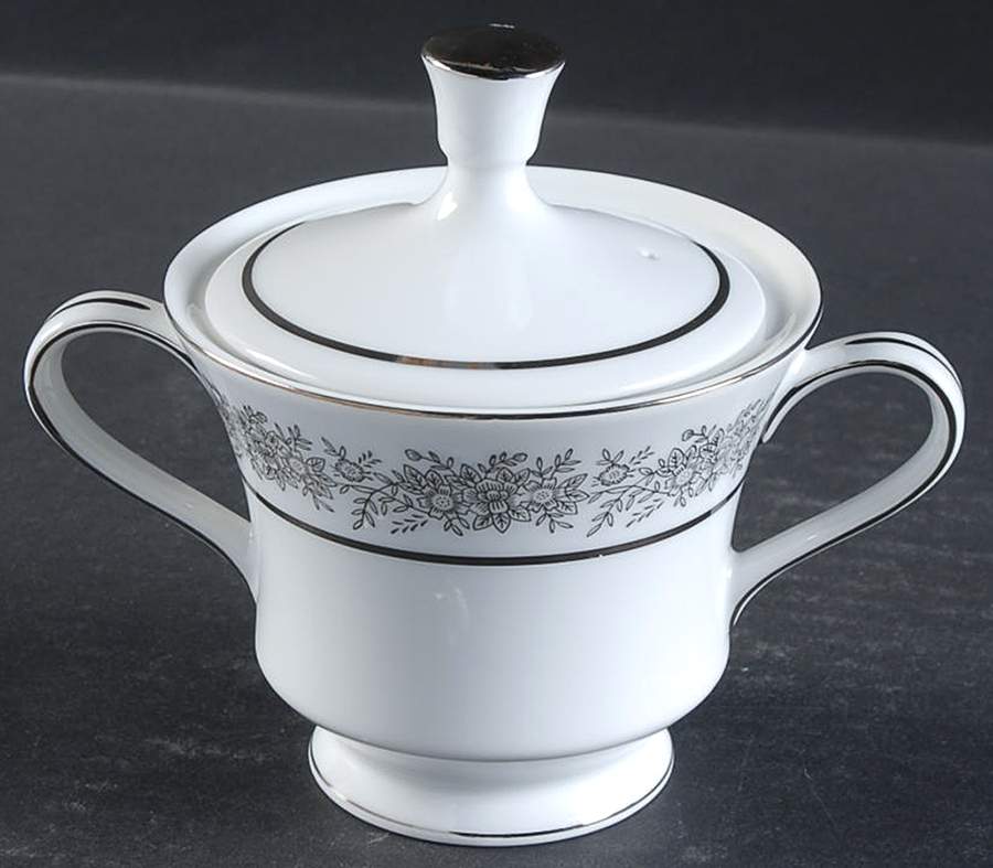 Brilliant Sugar Bowl & Lid by Seyei Toki Co-1