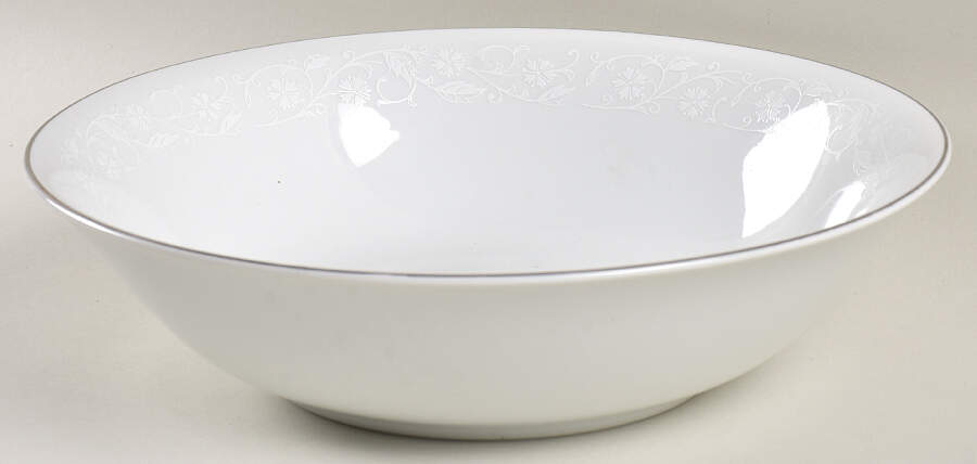 Bridal Lace 9" Round Vegetable Bowl by Seyei Toki Co-1