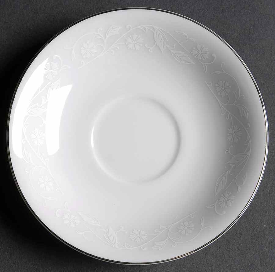Bridal Lace Saucer for Demitasse Cup by Seyei Toki Co-1