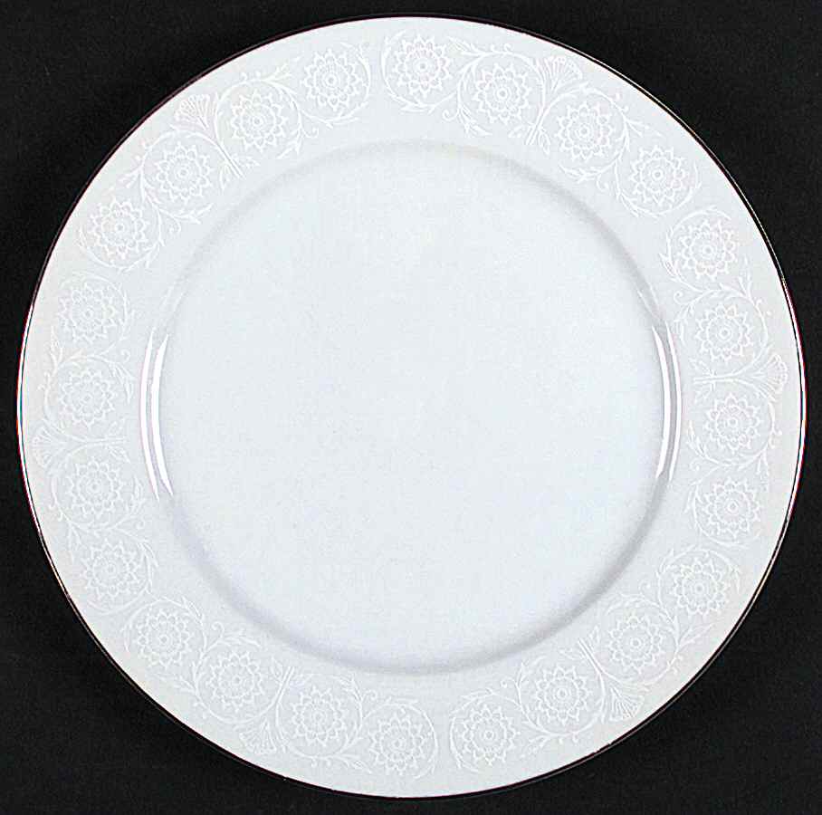 Bridal Lace Dinner Plate by Seyei Toki Co-1