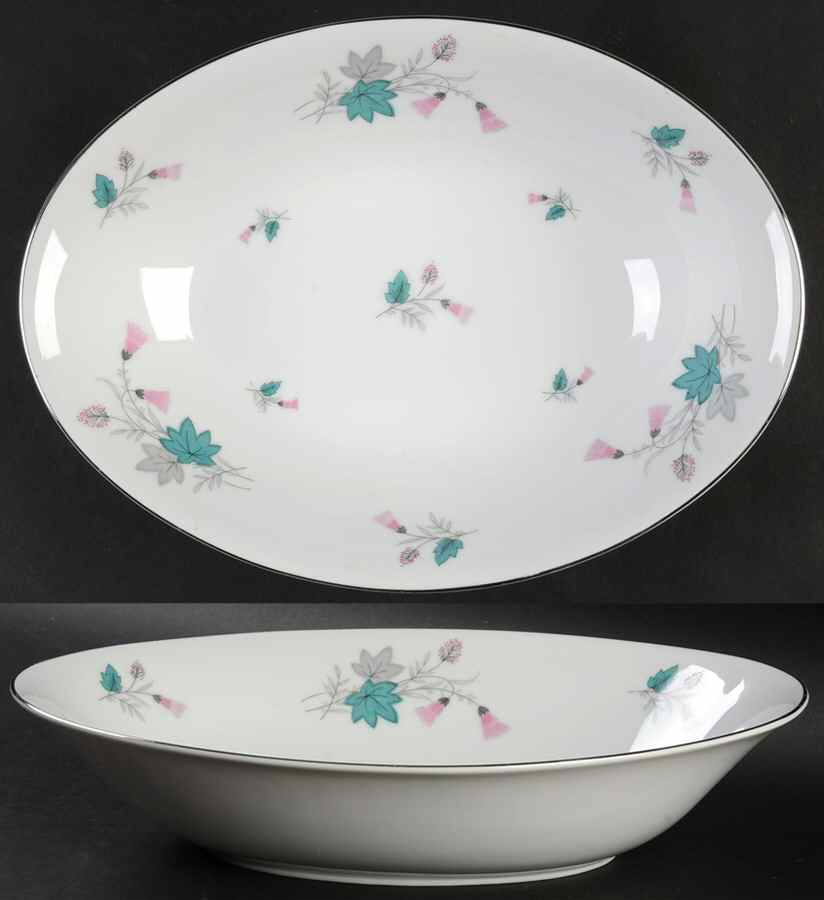 Capri 10" Oval Vegetable Bowl by Seyei Toki Co-1