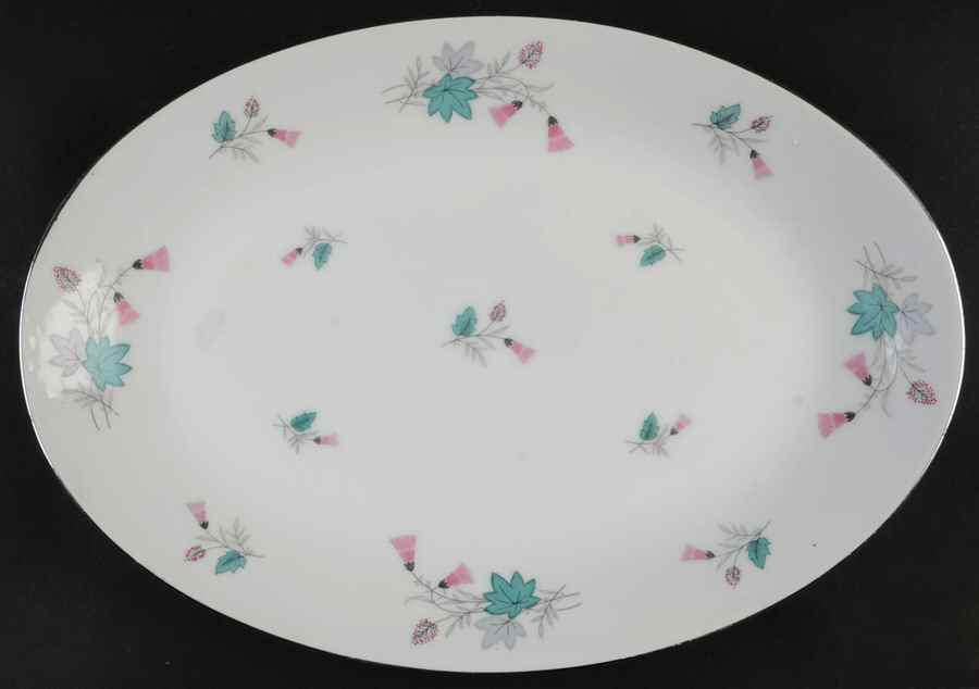 Capri 14" Oval Serving Platter by Seyei Toki Co-1