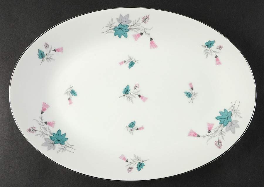 Capri 12" Oval Serving Platter by Seyei Toki Co-1