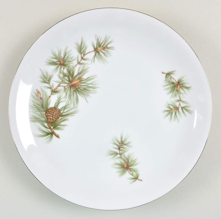 Cascade Pine Dinner Plate by Seyei Toki Co-1