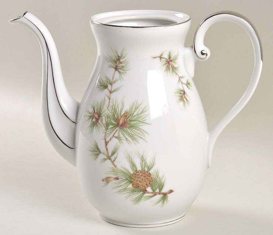 Cascade Pine Coffee Pot No Lid by Seyei Toki Co-1