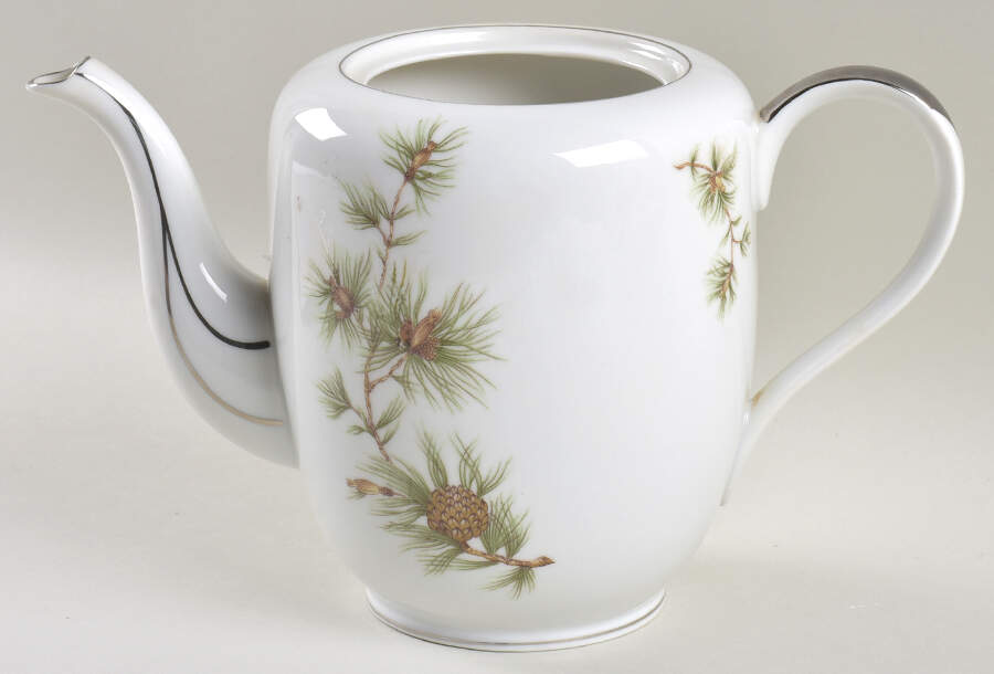Cascade Pine Teapot No Lid by Seyei Toki Co-1