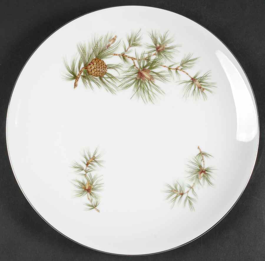 Cascade Pine Dinner Plate by Seyei Toki Co-1