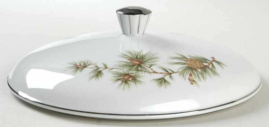 Cascade Pine Lid for Round Vegetable by Seyei Toki Co-1