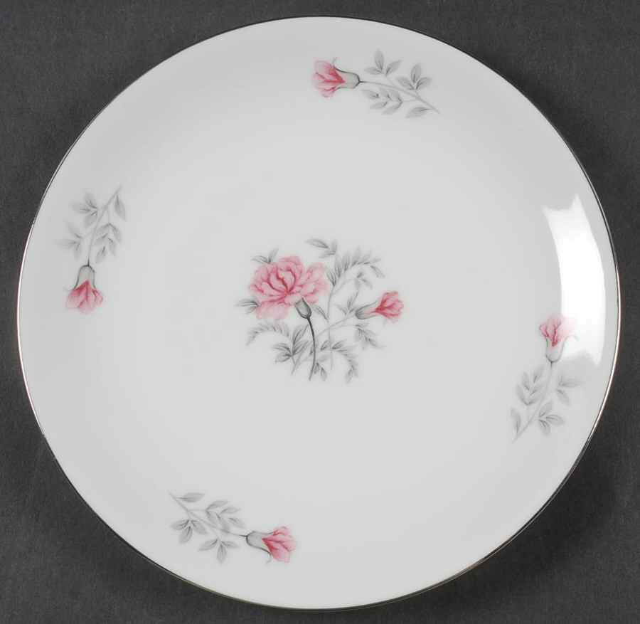 Carnation Salad Plate by Seyei Toki Co-1