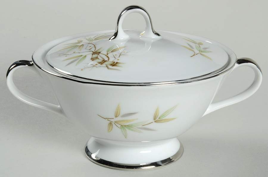 Ceylon Sugar Bowl & Lid by Seyei Toki Co-1