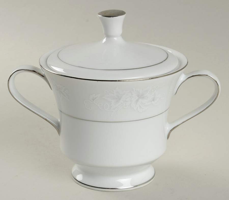 Chateau Sugar Bowl & Lid by Seyei Toki Co-1