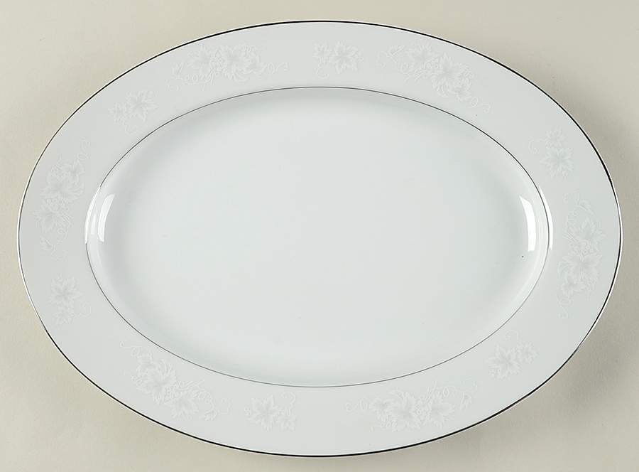 Chateau 12" Oval Serving Platter by Seyei Toki Co-1
