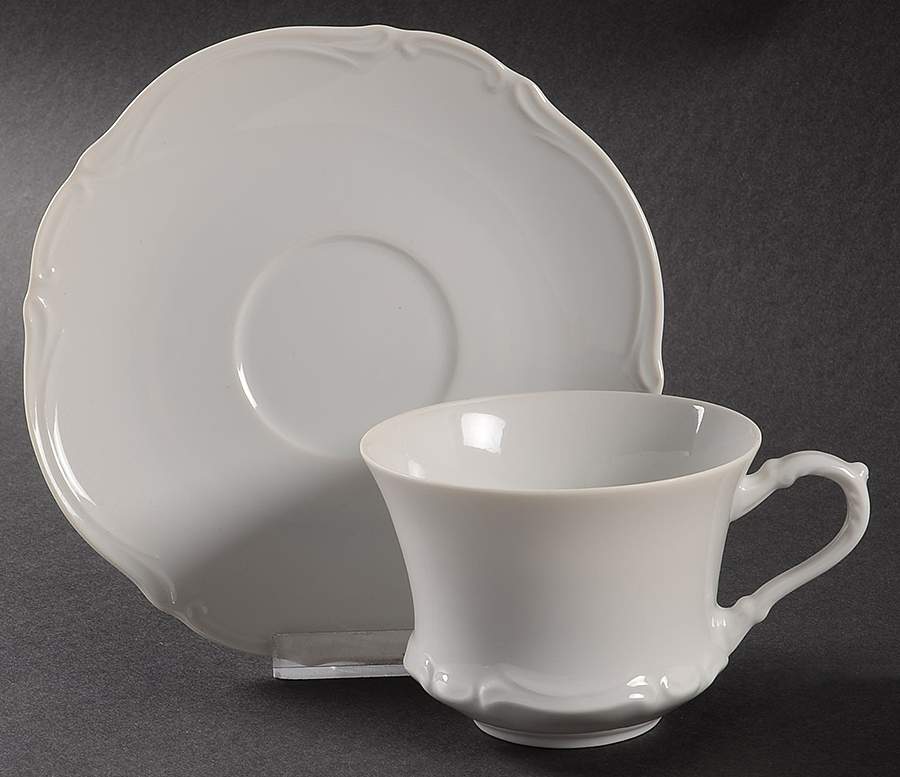 Chantilly Flat Cup & Saucer Set by Seyei Toki Co-1