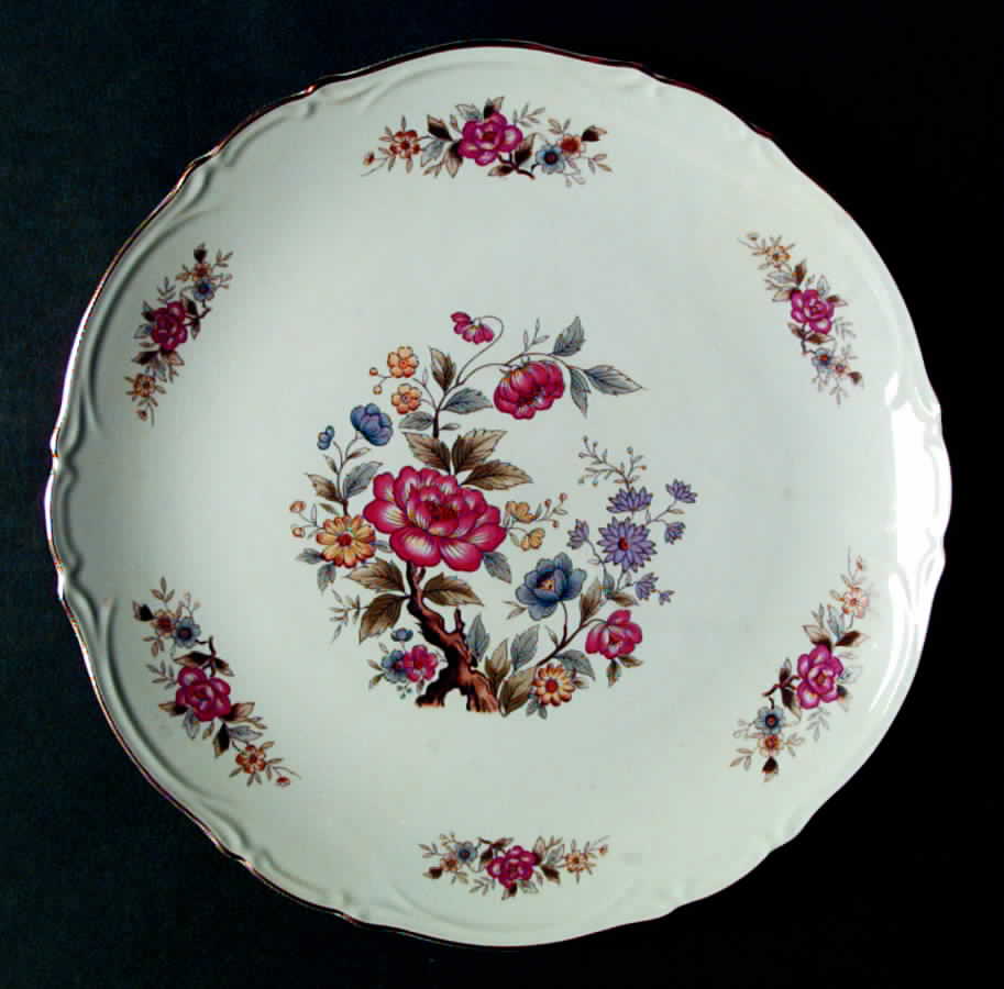 China Tree Dinner Plate by Seyei Toki Co-1