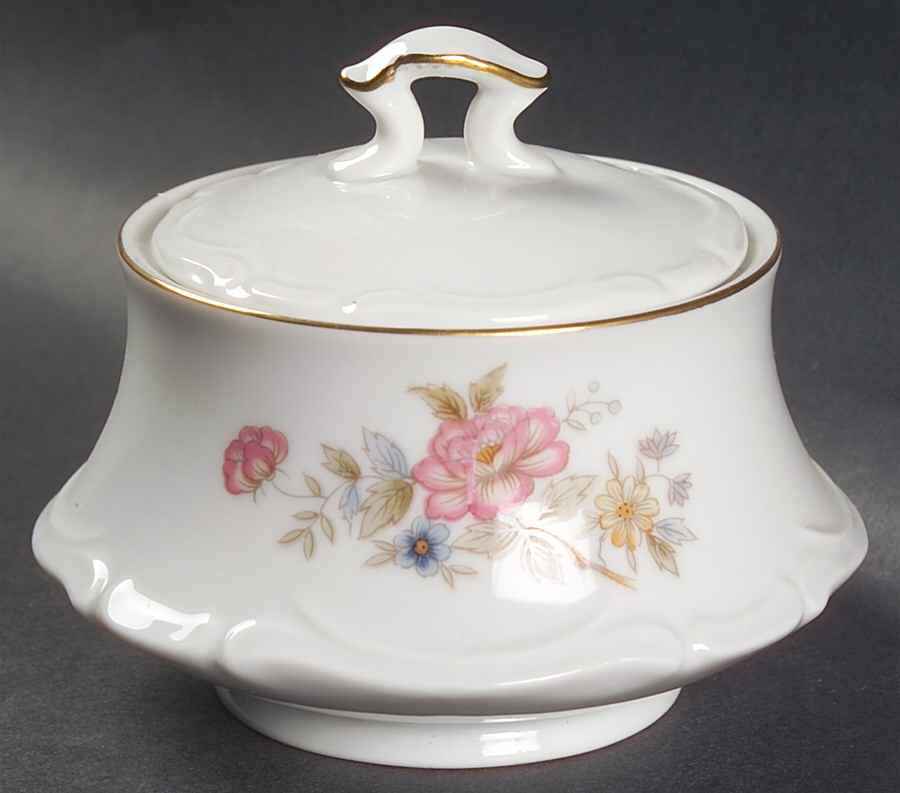 China Tree Sugar Bowl & Lid by Seyei Toki Co-1