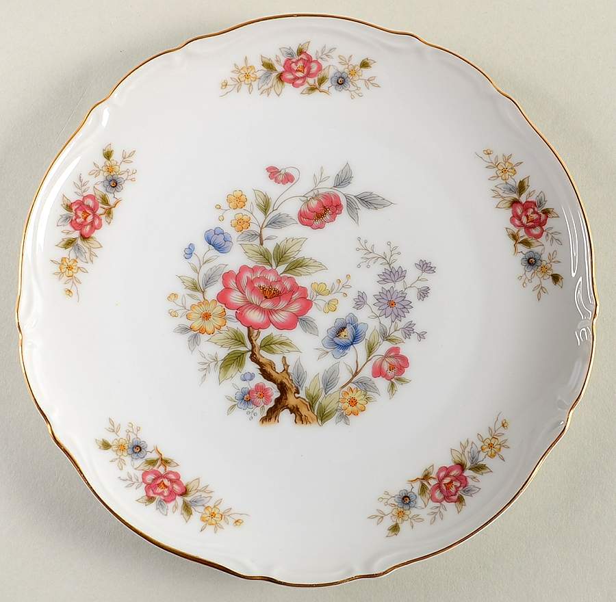 China Tree Salad Plate by Seyei Toki Co-1