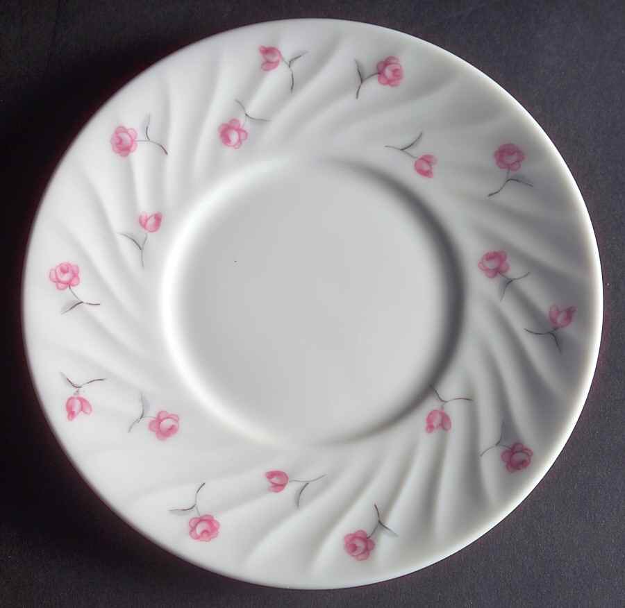 Dainty Rose Saucer by Seyei Toki Co-1