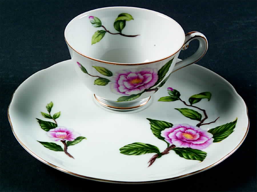 Deborah Snack Plate & Cup Set by Seyei Toki Co-1