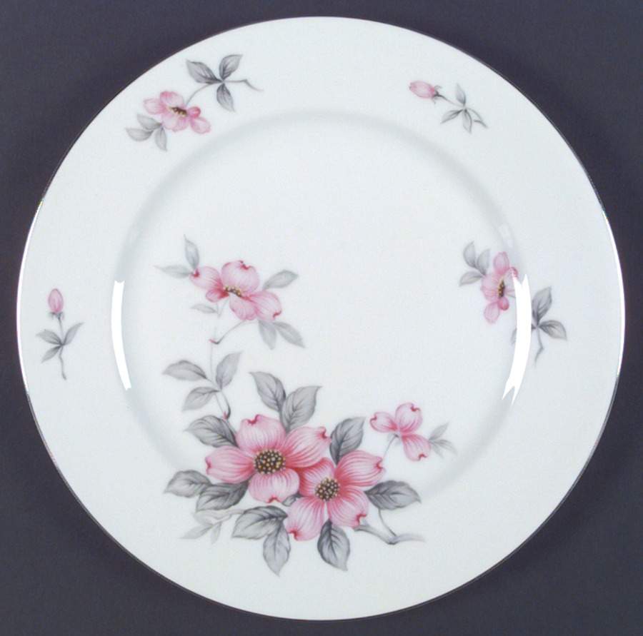 Dogwood Dinner Plate by Seyei Toki Co-1