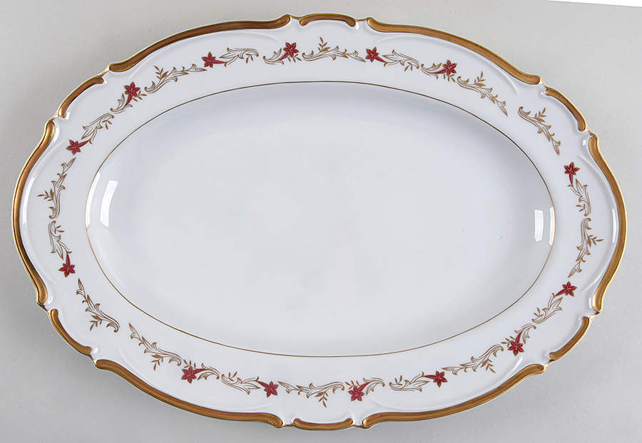 Dochester 16" Oval Serving Platter by Seyei Toki Co-1