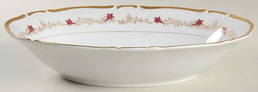 Dochester 10" Oval Vegetable Bowl by Seyei Toki Co-1