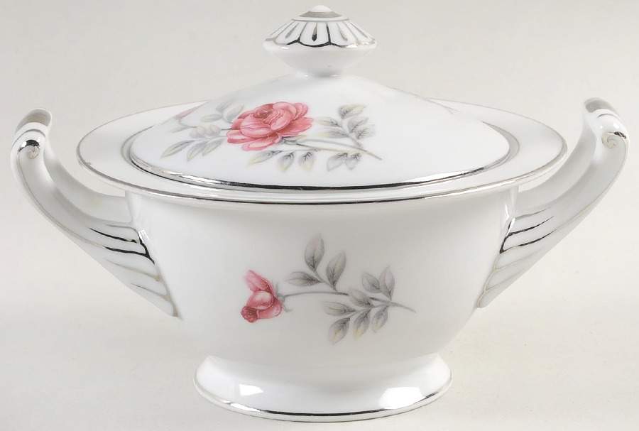 Elegance Sugar Bowl & Lid by Seyei Toki Co-1